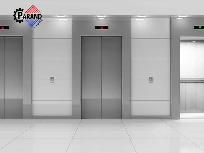 انواع درب کابین و طبقات آسانسور
